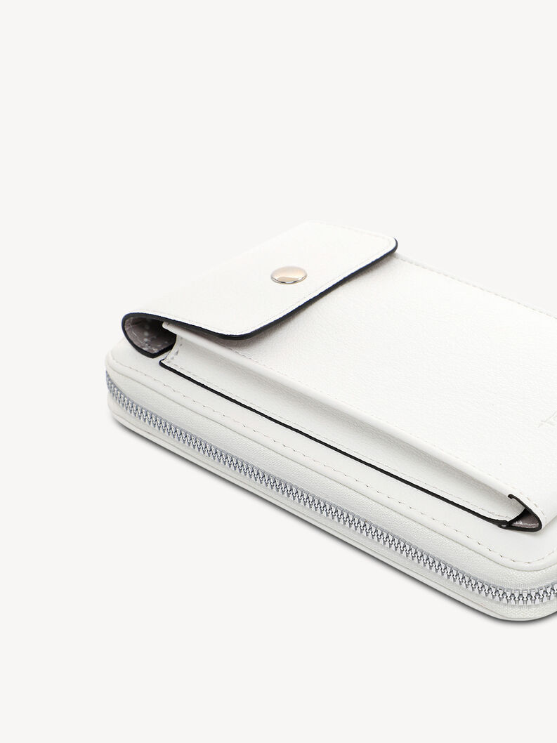 &Eacute;tui pour t&eacute;l&eacute;phone portable - blanc, white, hi-res