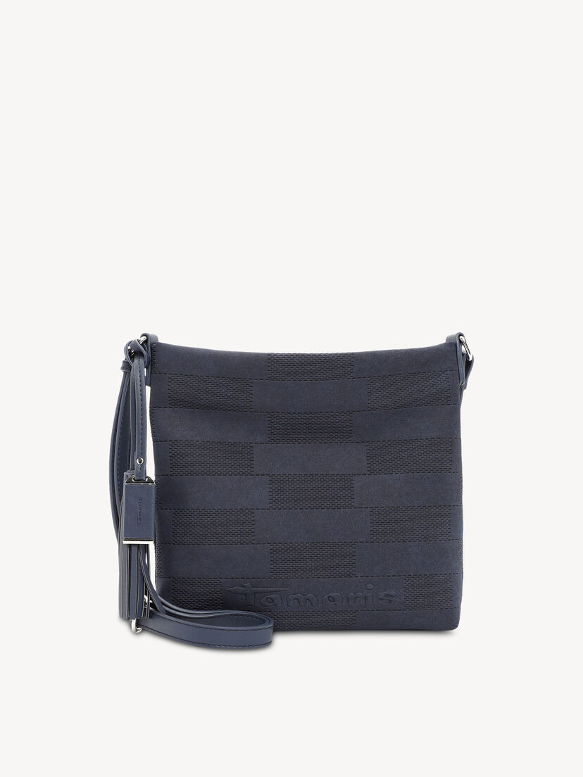 Schoudertas - blauw, blue, hi-res