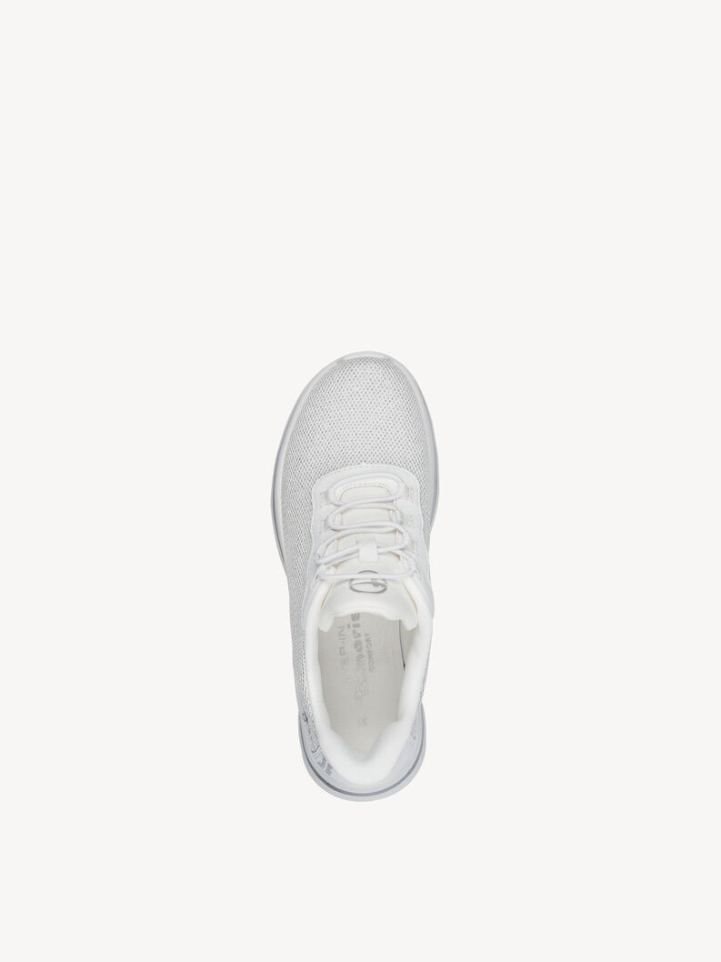 Sneaker - white, WHITE/SILVER, hi-res