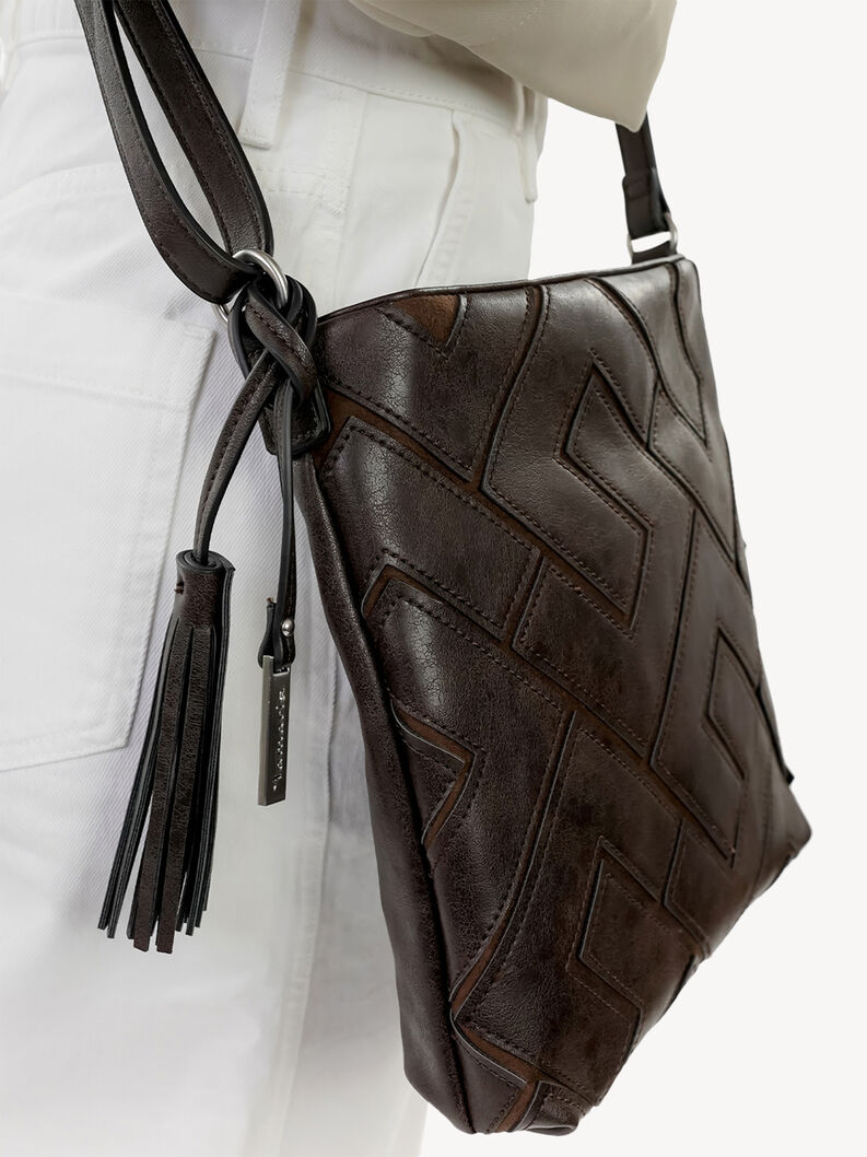 Borsa a tracolla - marrone, brown, hi-res