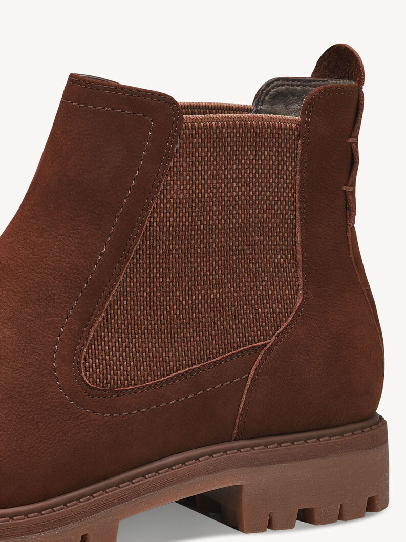 Leder Chelsea Boot - braun, MAROON, hi-res