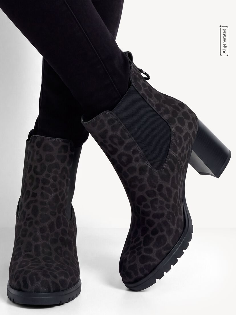 Chelseaboot, GREY LEOPARD, hi-res