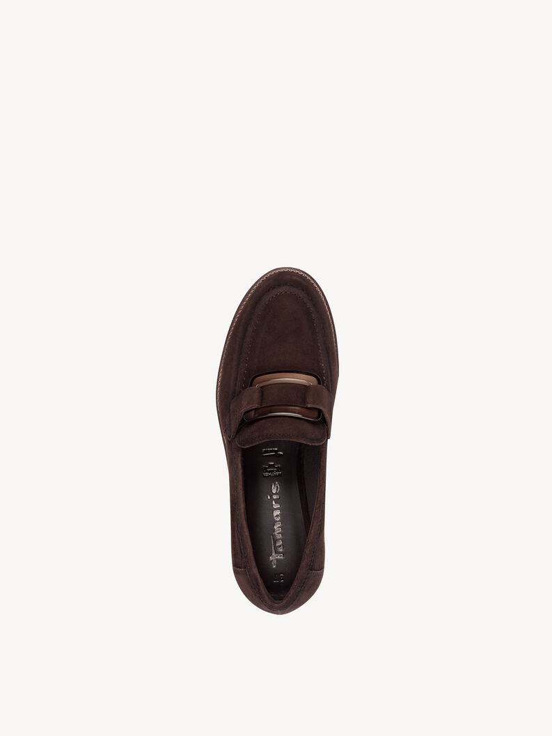 Leather Slipper - brown, 304, hi-res