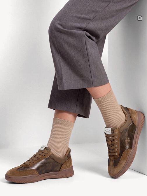 Sneaker, CAMEL PATENT, hi-res