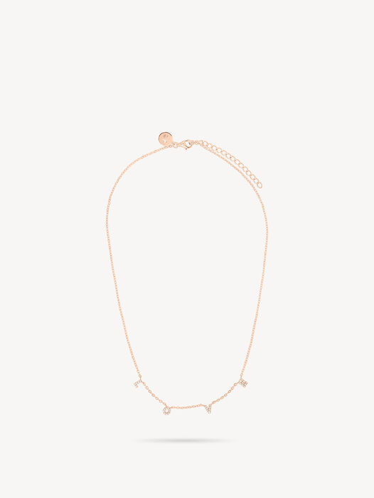 Halskettinge, roségold, hi-res