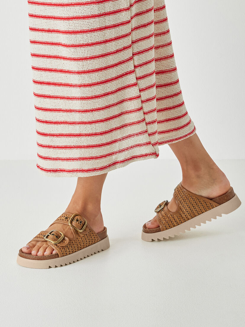 Slipper - bruin, cognac, hi-res