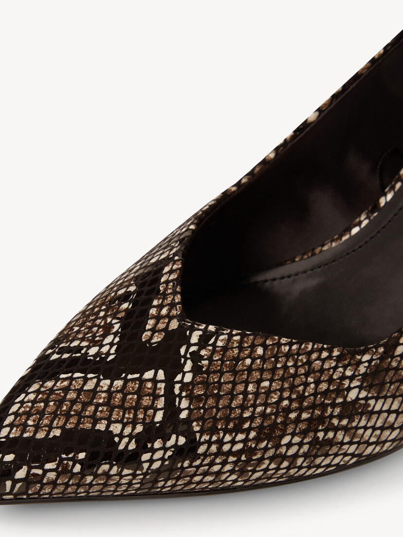 Pumps, BLACK SNAKE, hi-res