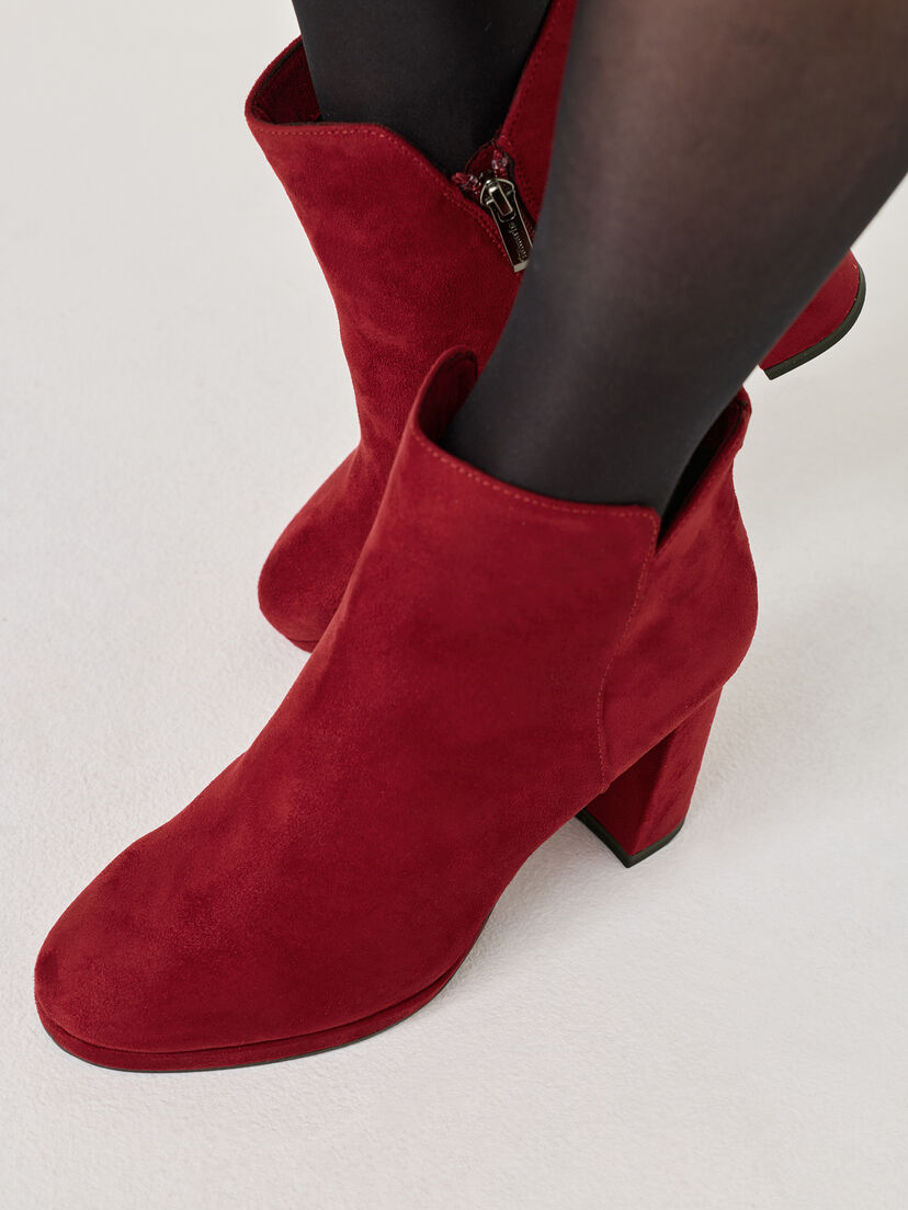 Enkellaarsje - rood, RED, hi-res