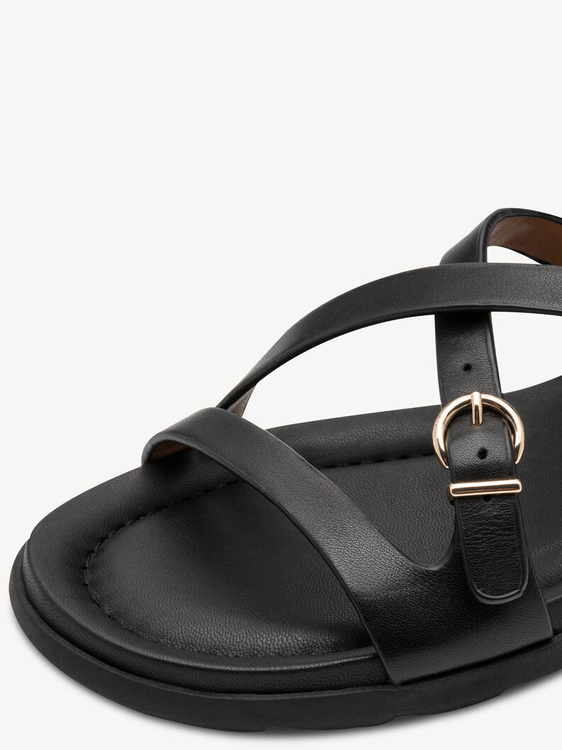 Sandalette, BLACK, hi-res