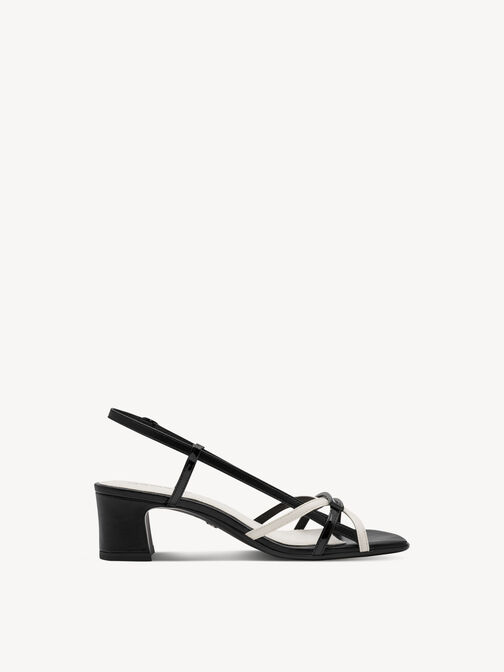 Heeled sandal, BLACK COMB, hi-res