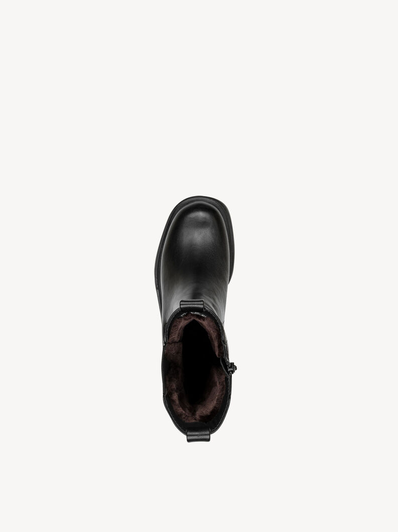 Bootie - black warm lining, BLACK, hi-res