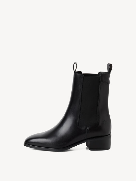Chelseaboot, BLACK LEATHER, hi-res