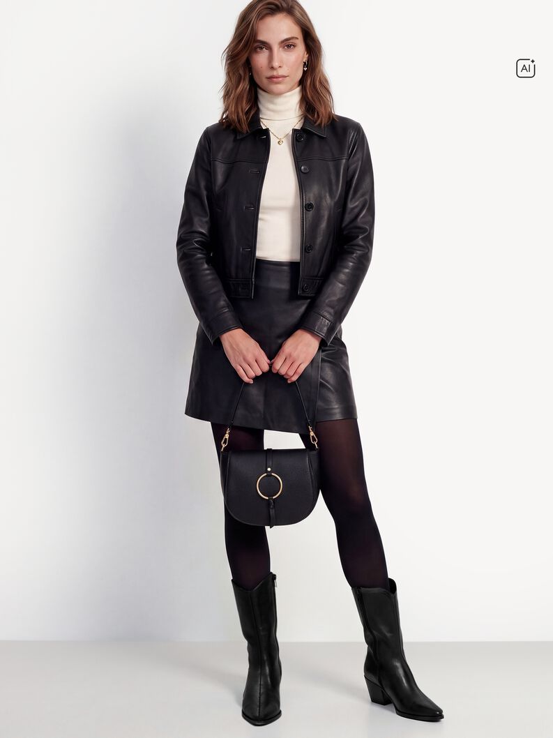 Bottes, BLACK LEATHER, hi-res