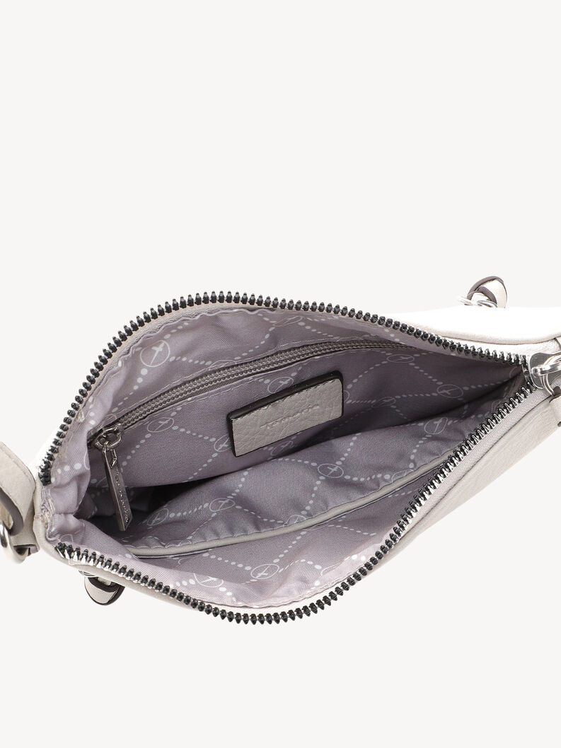 Sac &agrave; bandouli&egrave;re - beige, beige satin, hi-res