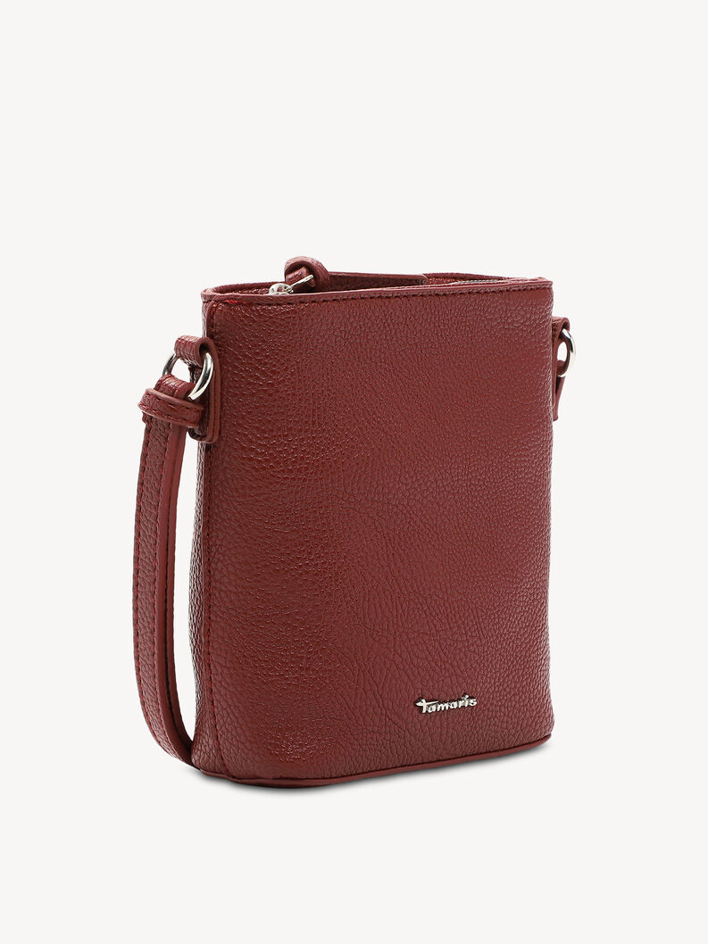 Borsa a tracolla - rosso, darkwine, hi-res