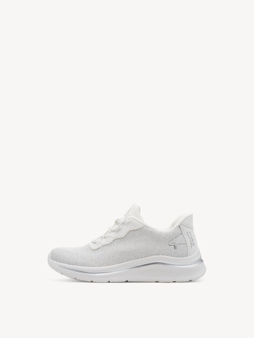 Sneaker, WHITE/SILVER, hi-res