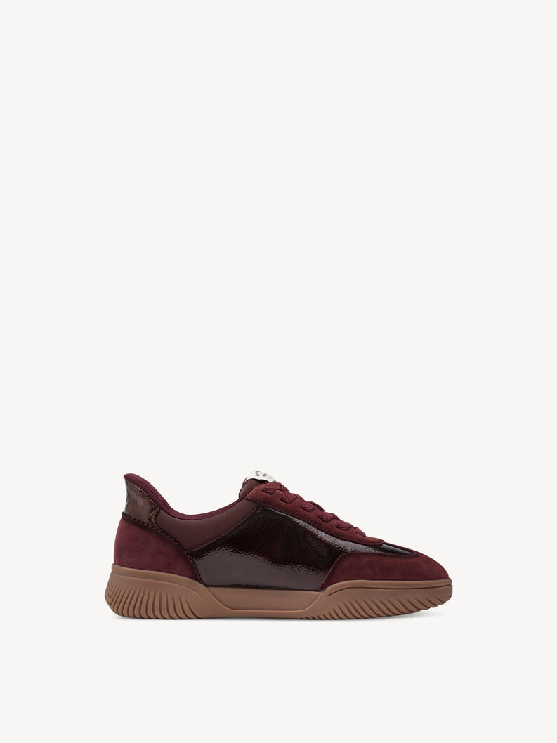 Sneaker, BURGUNDY PAT., hi-res