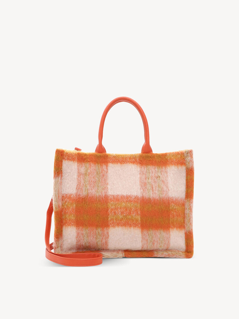 Shopping bag - orange, orange, hi-res