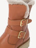 Leather Bootie - brown warm lining, NUT, hi-res