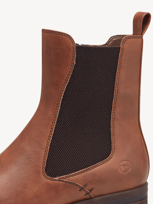 Stivaletti Chelsea, COGNAC, hi-res