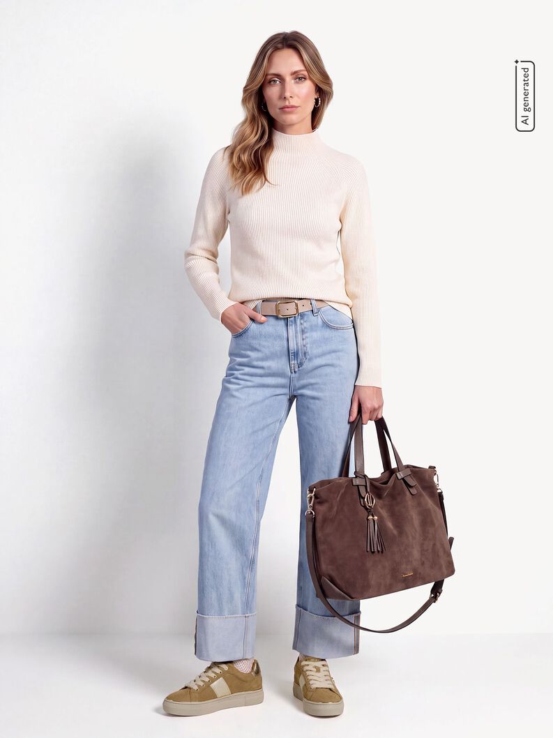 Basket - marron, CAMEL SUEDE, hi-res