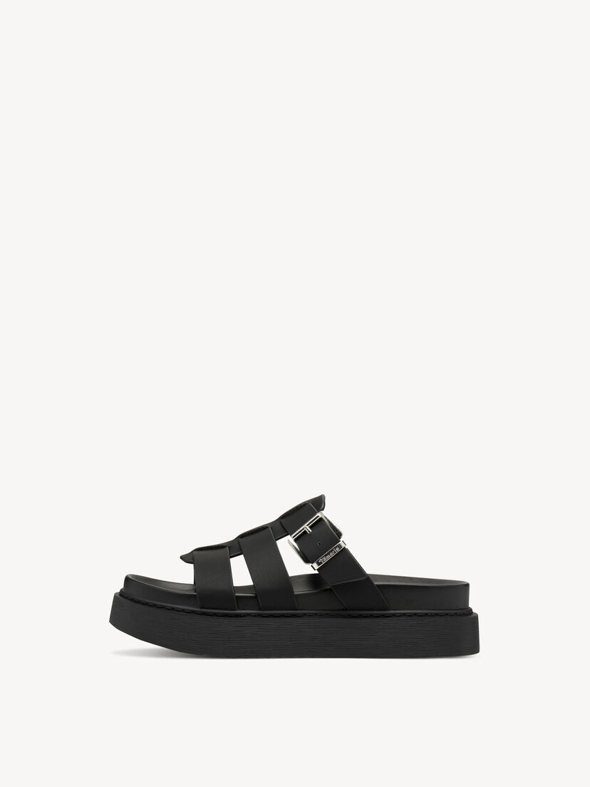 Slipper, BLACK, hi-res