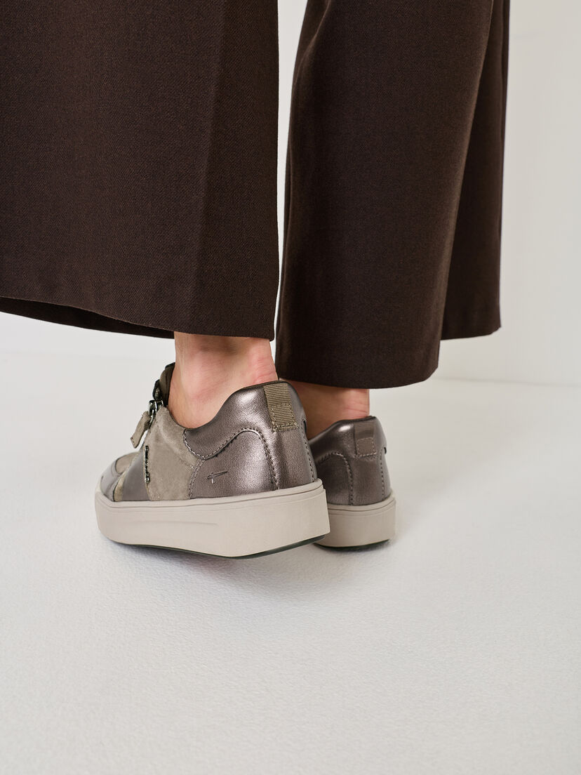 Sneaker - metallic, PEWTER COMB, hi-res