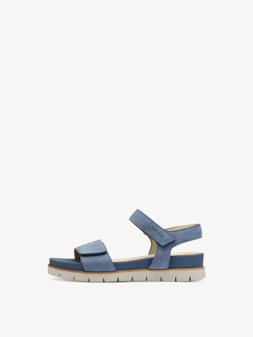 sandalette, DENIM NUBUC, hi-res