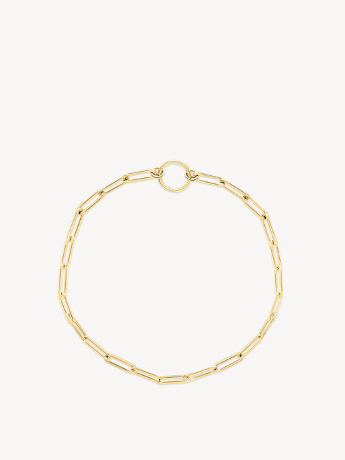 Anklet, gold, hi-res