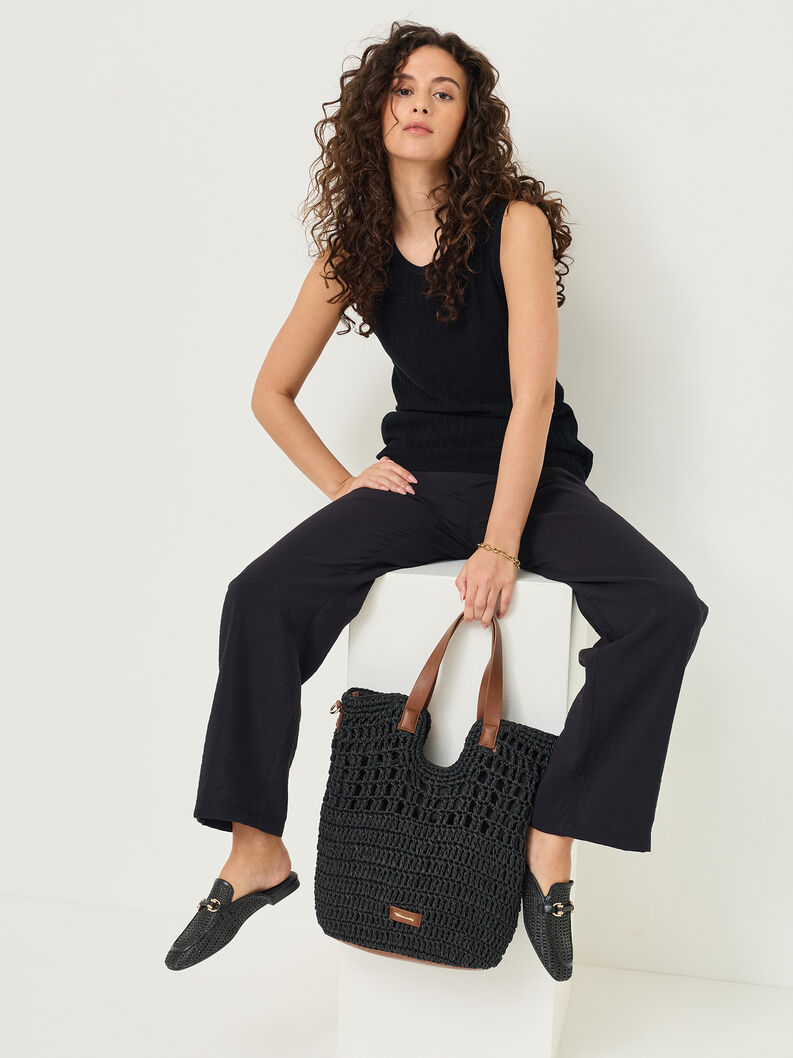 Pantolette, BLACK, hi-res