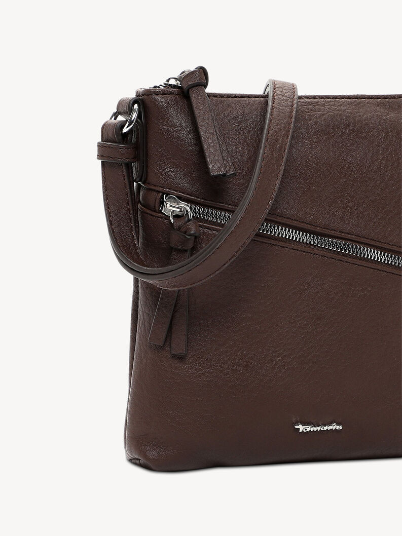 Skuldertaske - brun, darkbrown, hi-res