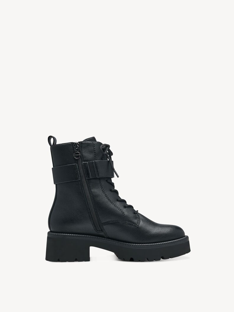 Stiefelette - schwarz Warmfutter, BLACK, hi-res