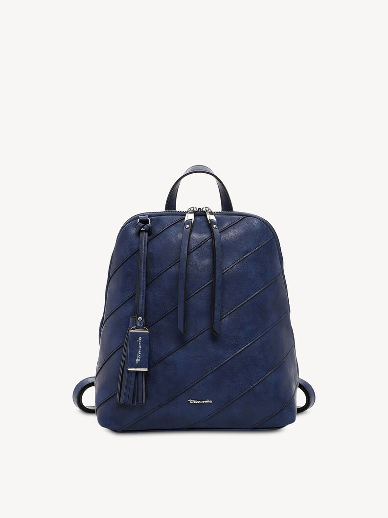 Backpack - blue, navy, hi-res