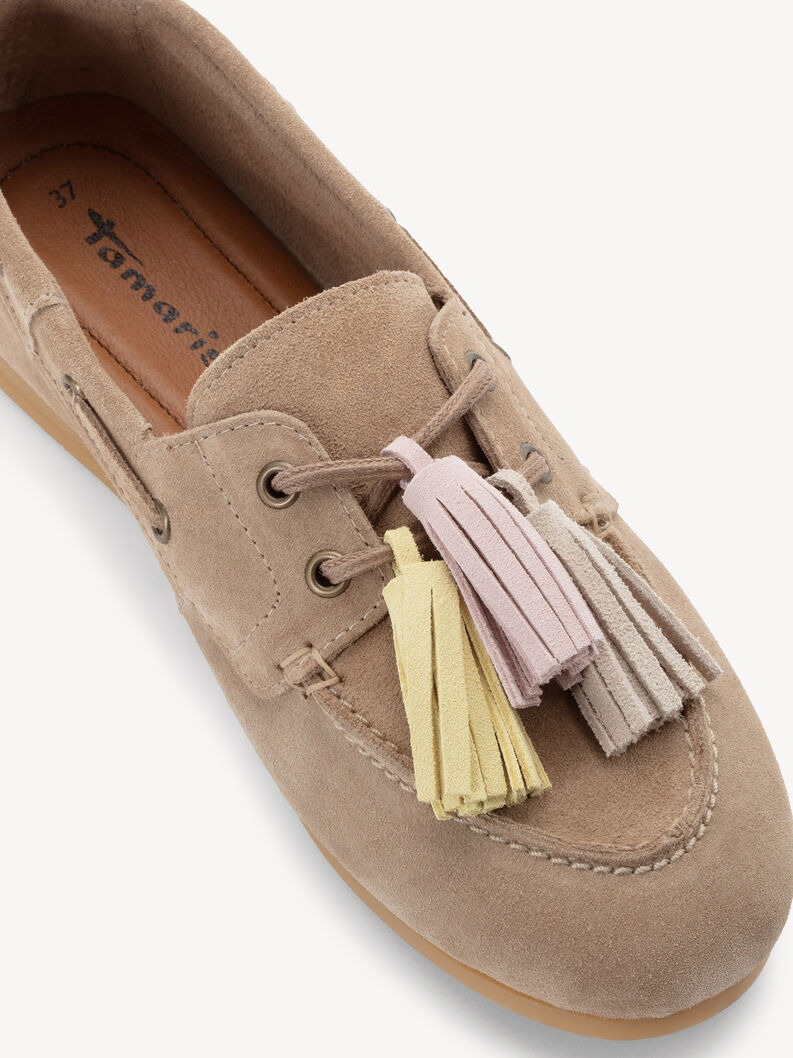 Moccasin, TAUPE COMB, hi-res
