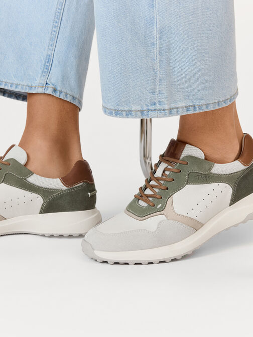 Sneaker, OLIVE COMB, hi-res