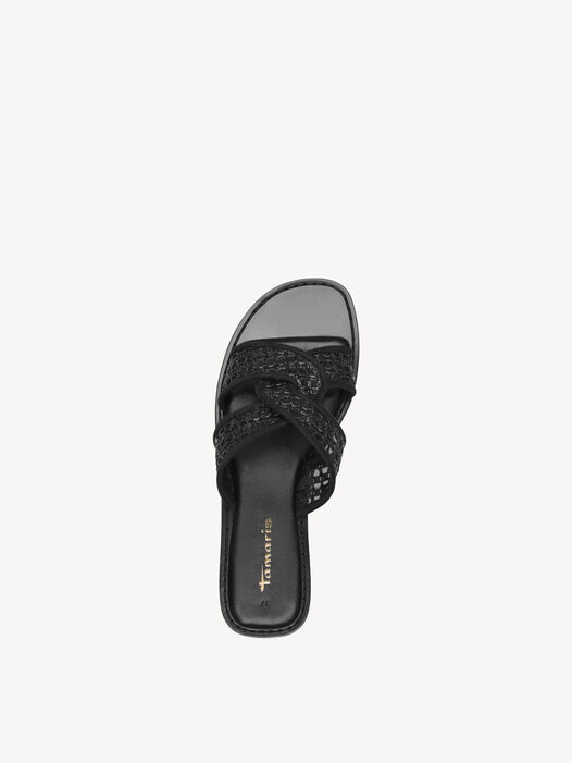 Slipper, BLACK, hi-res