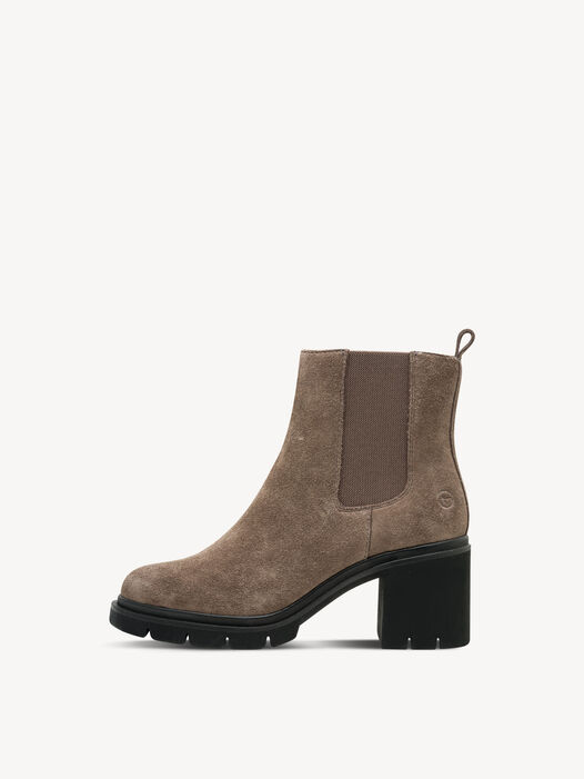 Leren Chelseaboot, MUSHROOM SUEDE, hi-res
