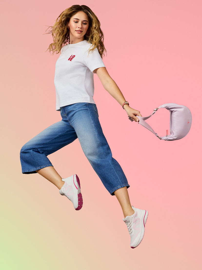 Sneaker - wit, WHITE COMB, hi-res