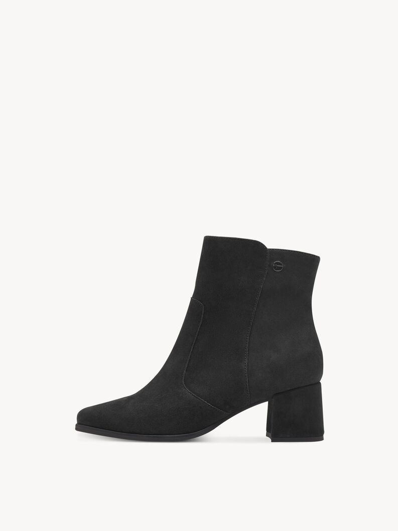 Stiefelette - schwarz, BLACK SUEDE, hi-res