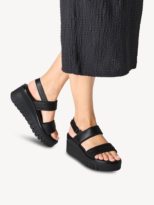 Sandaaltje, BLACK, hi-res