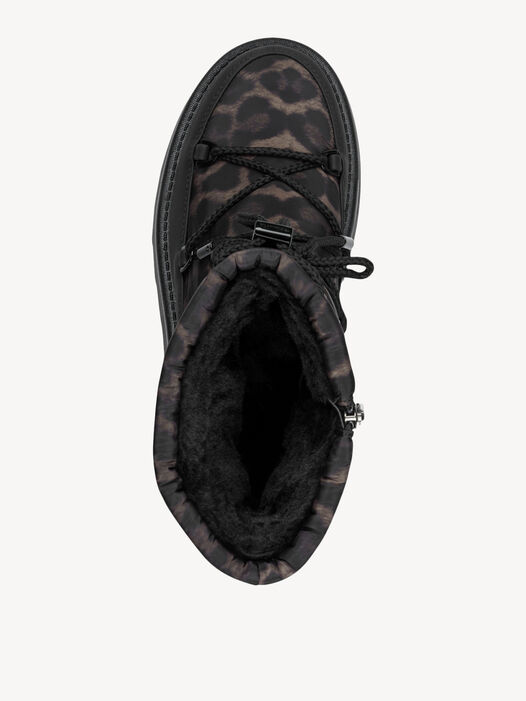 Enkellaarsje, BLACK/LEOPARD, hi-res