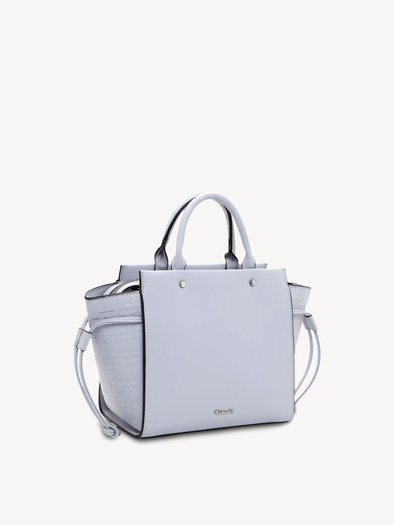 Shopping bag - blue, greyblue, hi-res