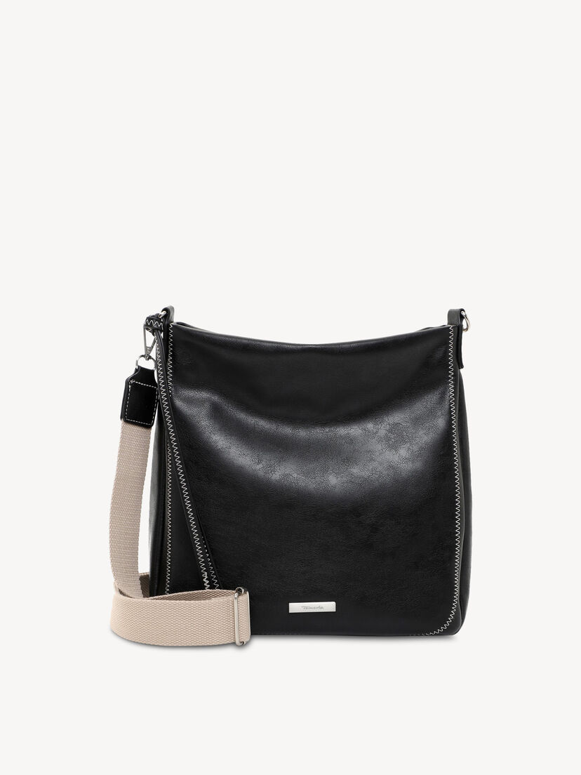 Schoudertas - zwart, black, hi-res