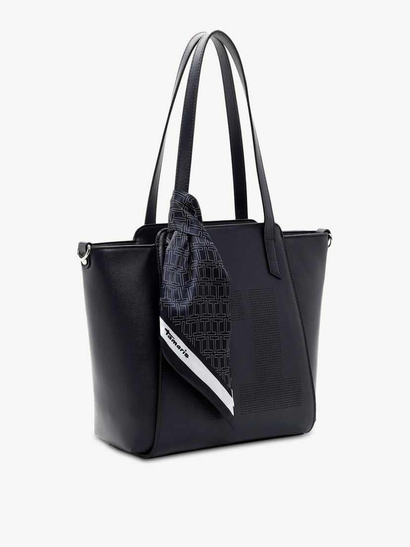 Shopper - blauw, blue, hi-res