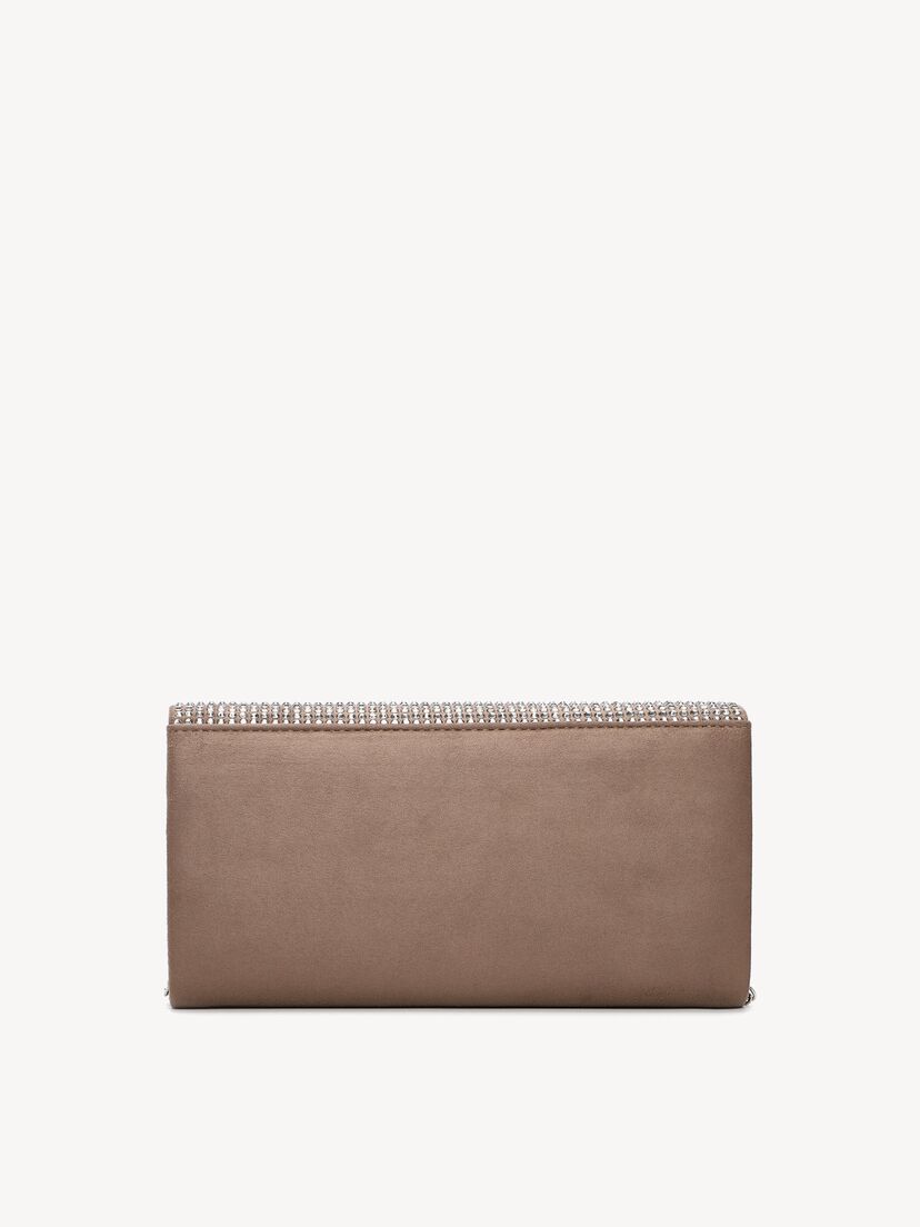 Clutch, taupe, hi-res