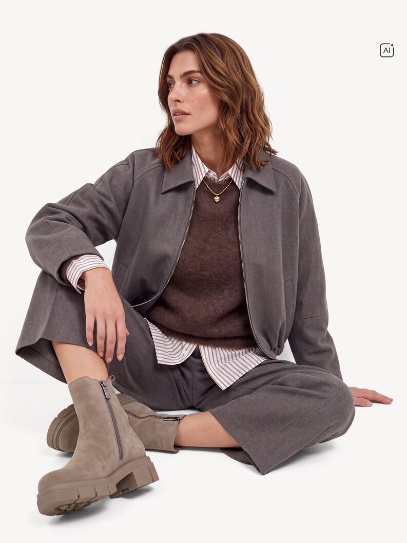 Stivaletti Chelsea - beige, SAND SUEDE, hi-res