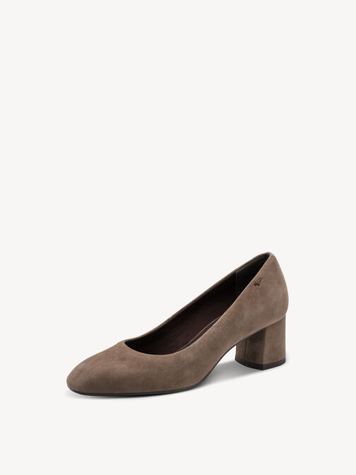 Escarpin, TAUPE SUEDE, hi-res