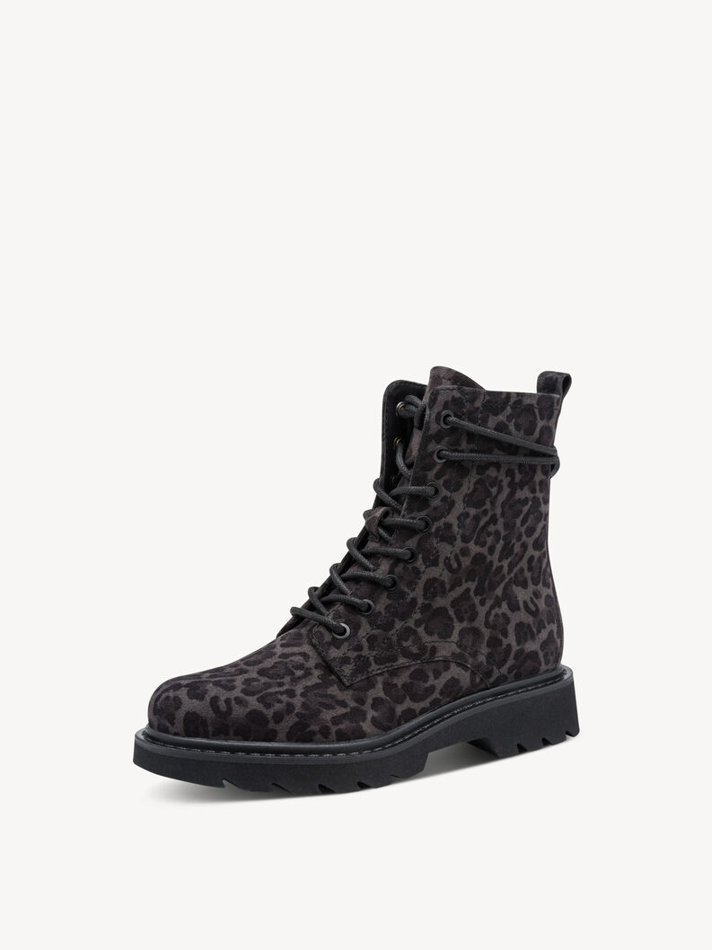 Stiefelette - grau, GREY LEOPARD, hi-res