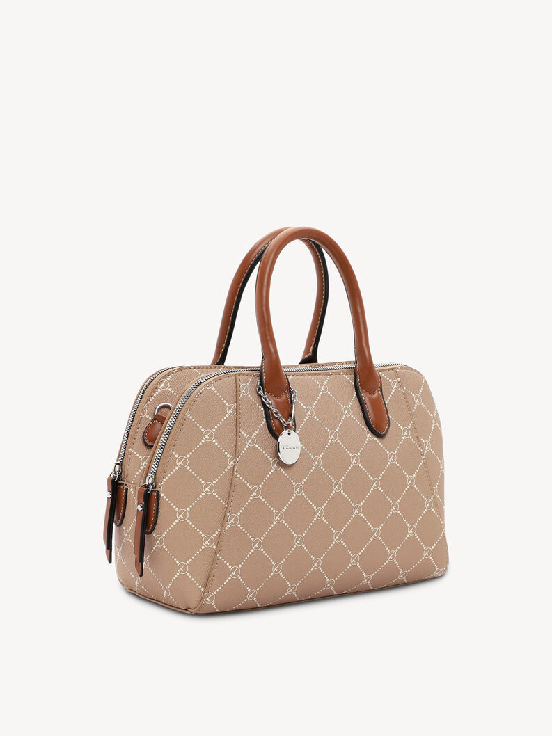 Sac bowling - beige, sand/cognac, hi-res