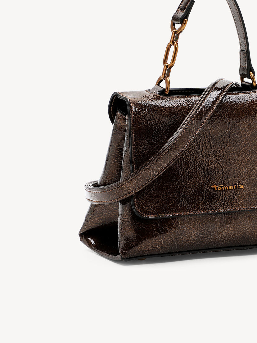 Handtas - bruin, bronze, hi-res